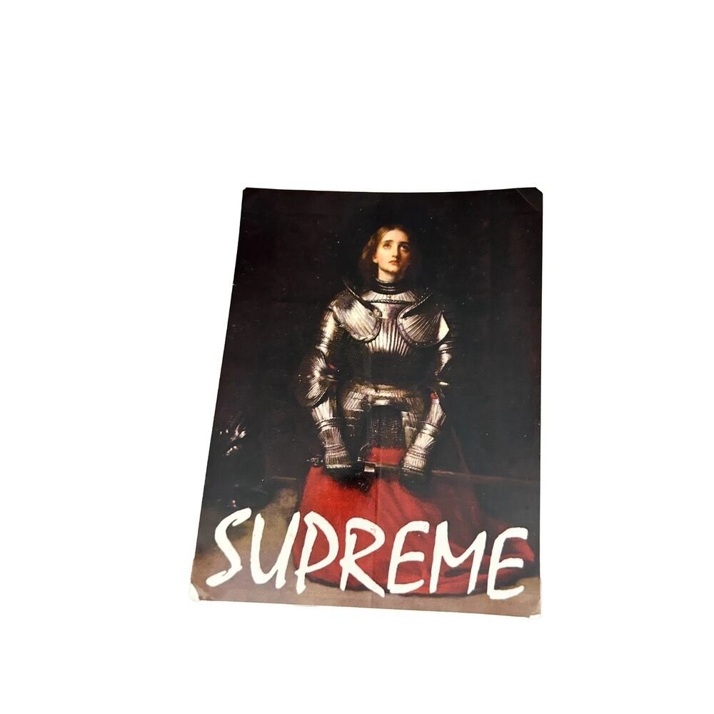Supreme Joan of Arc Sticker FW13 Medieval Art Graphic Authentic